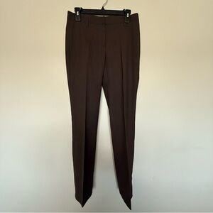 Gunex Brown Luxury Virgin Wool Slacks